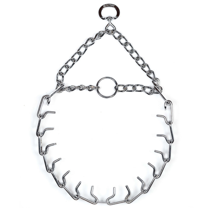 Herm Sprenger Training Collar with Assembly Chain & Swivel CHROME