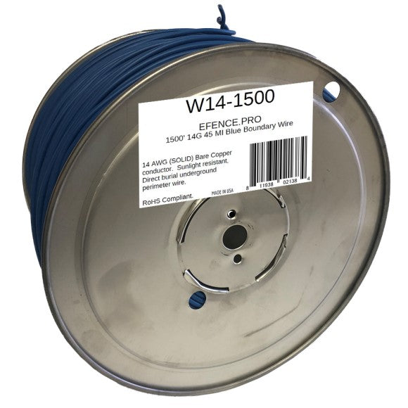 14 GAUGE BLUE BOUNDARY WIRE - 1500' | WorkingDogsDirect