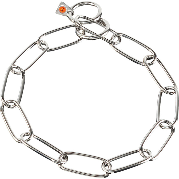 Collar, long links - Stainless steel, 4.0 mm