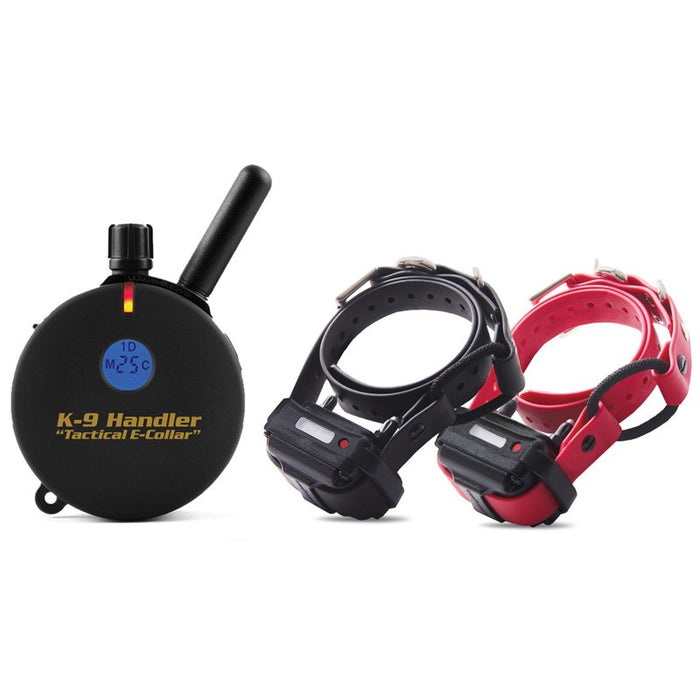 K9-402 2 DOG K9 HANDLER ON 33" BUNGEE COLLARS | WorkingDogsDirect